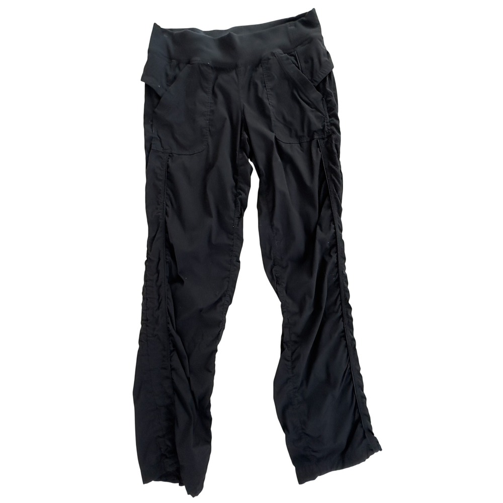 Lululemon Studio Pant II Black Nylon Blend - size 8?*